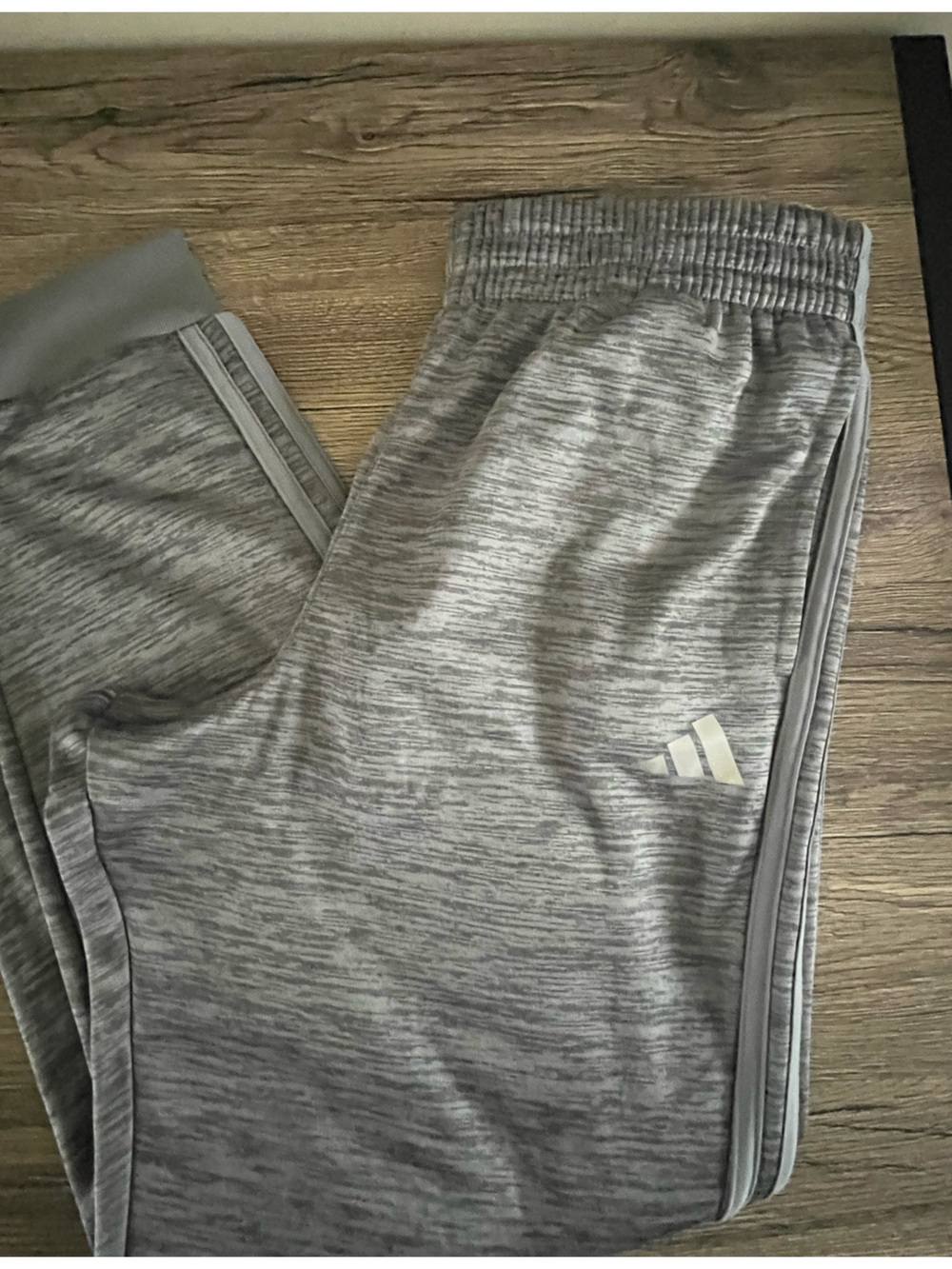 NWOT Boys Adidas Jogger Elastic Pants Gray Size XL+ 18/20